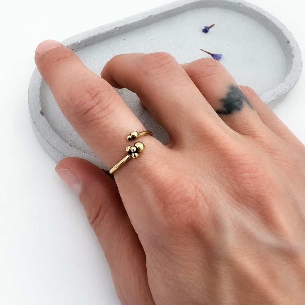 Anello Rugiada | Ottone