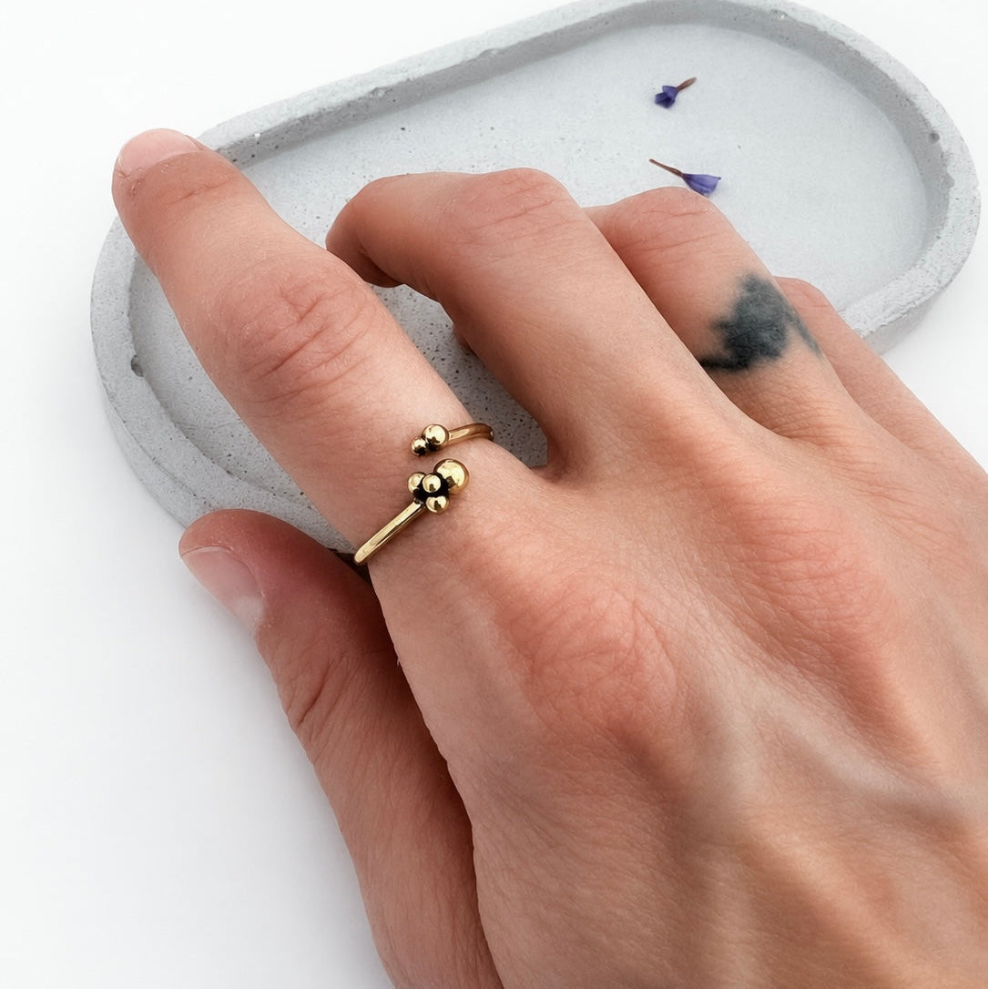Anello Rugiada | Ottone