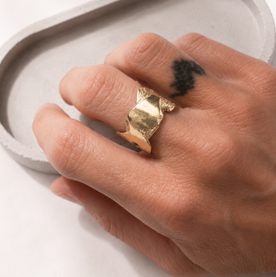 Anello Fascia Ottone