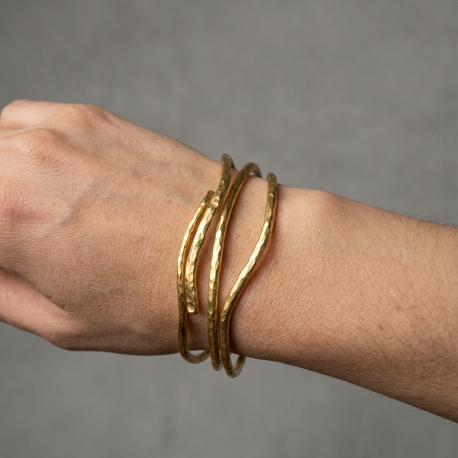 Klados-bracciale rigido  aperto-