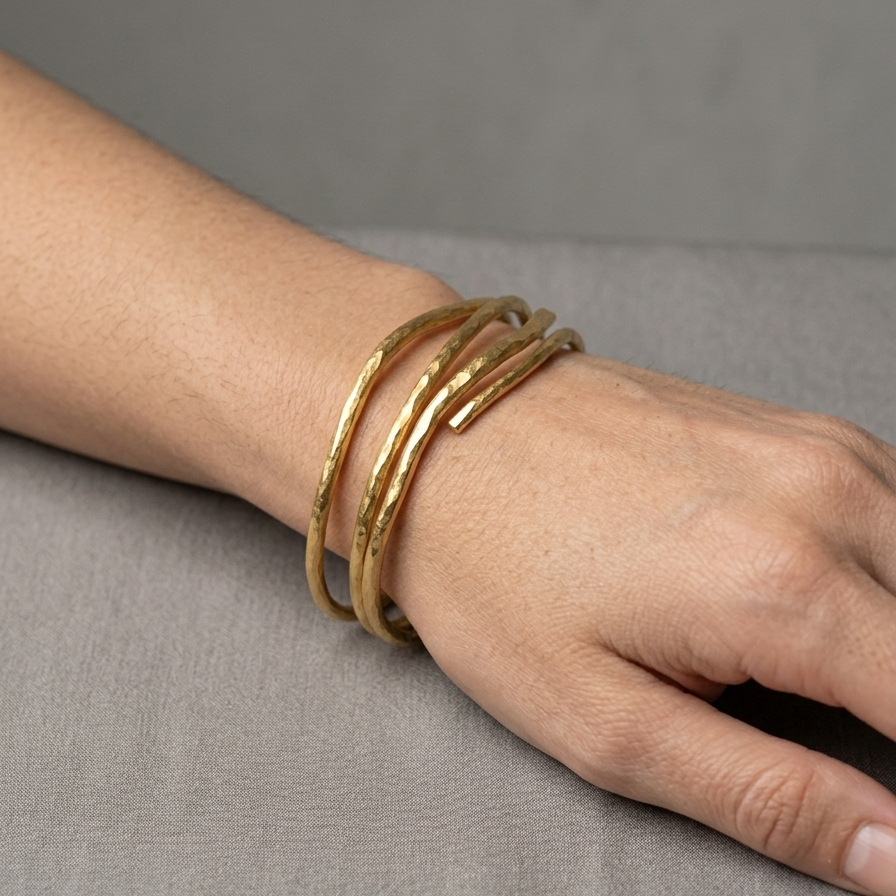 Klados-bracciale rigido  aperto-