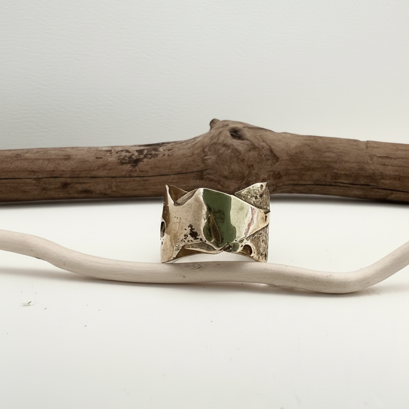 Anello Fascia Ottone - Warm