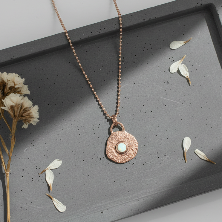 Necklace grey tray