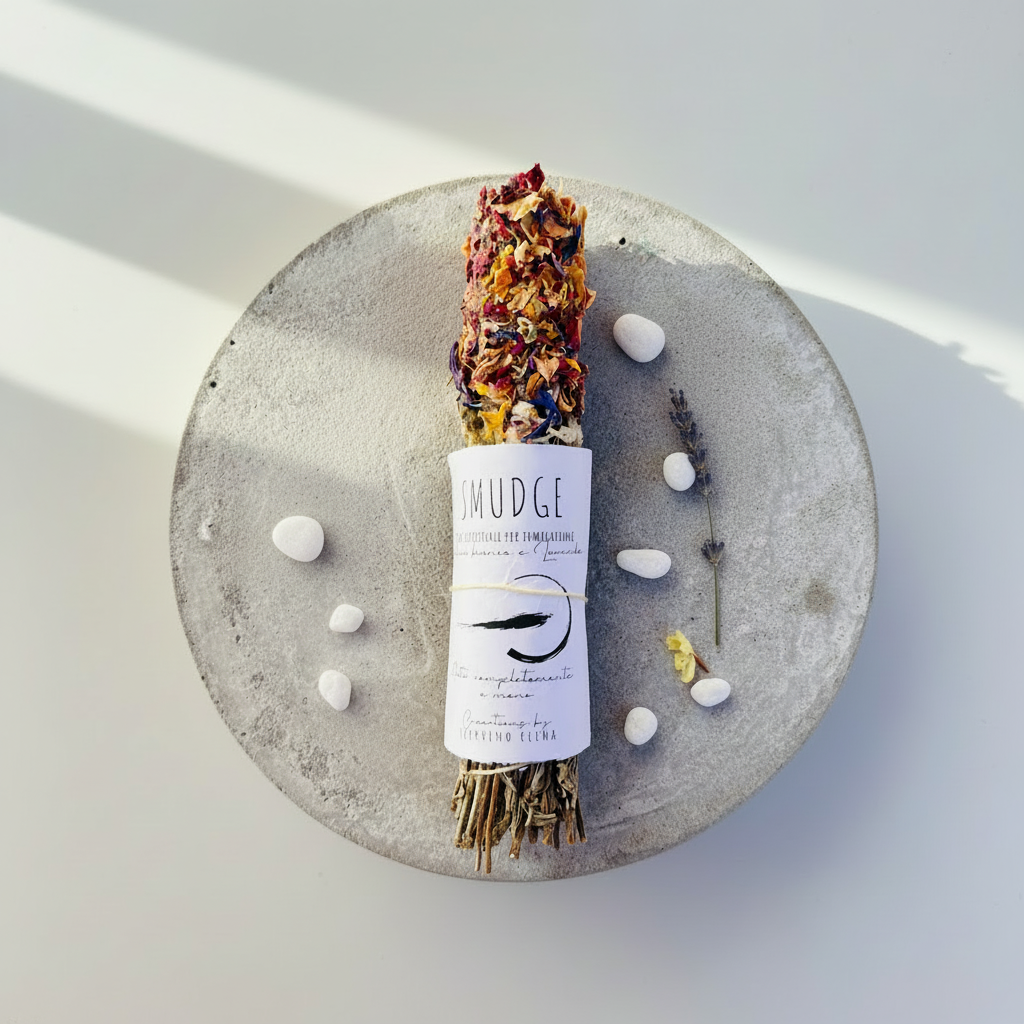 Smudge — Salvia Bianca e Lavanda di Nostra Coltivazione